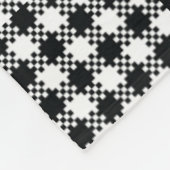 Houndstooth Fleece Blanket Deken (Hoek)