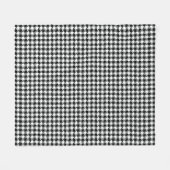 Houndstooth Fleece Blanket Deken (Voorkant (Horizontaal))
