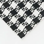 Houndstooth Fleece Blanket Deken (Hoek)