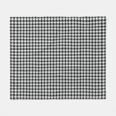 Houndstooth Fleece Blanket Deken (Voorkant (Horizontaal))