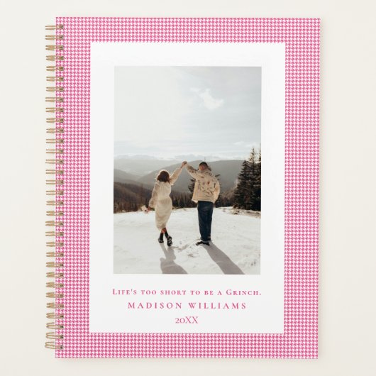 Houndstooth Frans Roos lijst foto Planner (Voorkant)