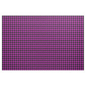 Houndstooth fuchsia and black stof (Fat Quarter)