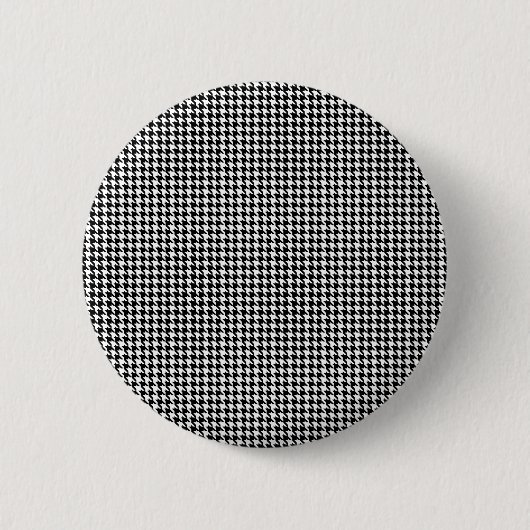 Houndstooth - Gepersonaliseerd Ronde Button 5,7 Cm (Voorkant)