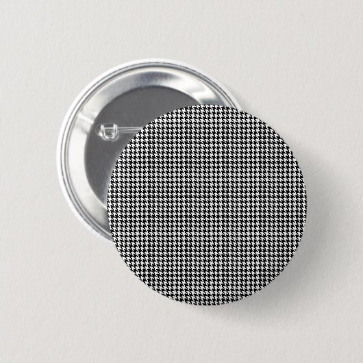 Houndstooth - Gepersonaliseerd Ronde Button 5,7 Cm (Voorkant /achterkant)