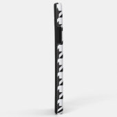 Houndstooth Gewikkeld in Voorzichtigheid Case-Mate iPhone Case (Achterkant/rechts)