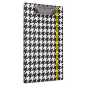 Houndstooth Gewikkeld in Voorzichtigheid Klembord (Rechts)