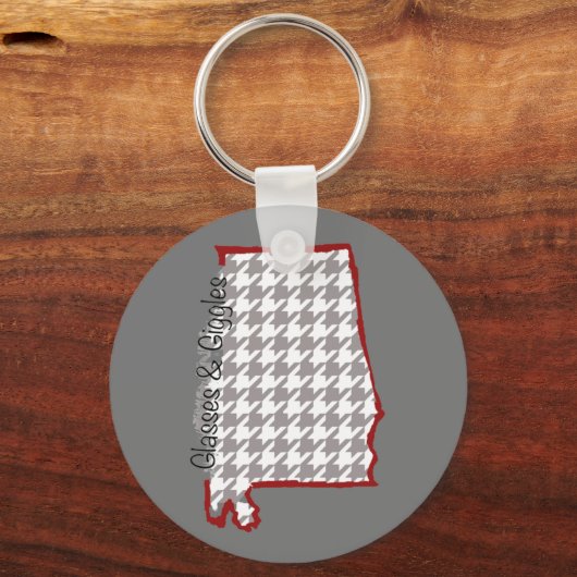 Houndstooth GnG Sleutelhanger (Voorkant)