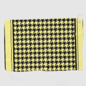 Houndstooth golfhanddoek (Horizontaal)