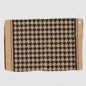 Houndstooth golfhanddoek (Horizontaal)