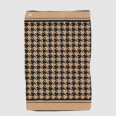 Houndstooth golfhanddoek (Voorkant)