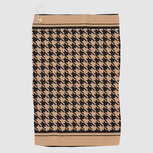 Houndstooth golfhanddoek (Voorkant)