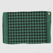 Houndstooth golfhanddoek (Horizontaal)