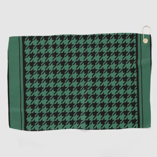 Houndstooth golfhanddoek (Horizontaal)