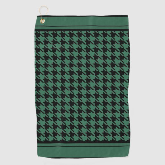 Houndstooth golfhanddoek (Voorkant)
