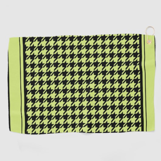 Houndstooth golfhanddoek (Horizontaal)