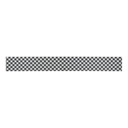 Houndstooth Grosgrain Ribbon Grosgrain Lint (Voorkant)
