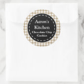 Houndstooth keuken Stickers (Tas)