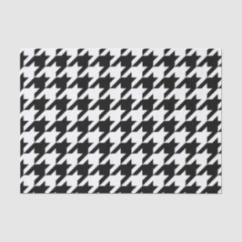 Houndstooth klassiek wevingspatroon tissuepapier
