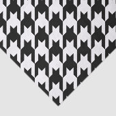 Houndstooth klassiek wevingspatroon tissuepapier (Detail)