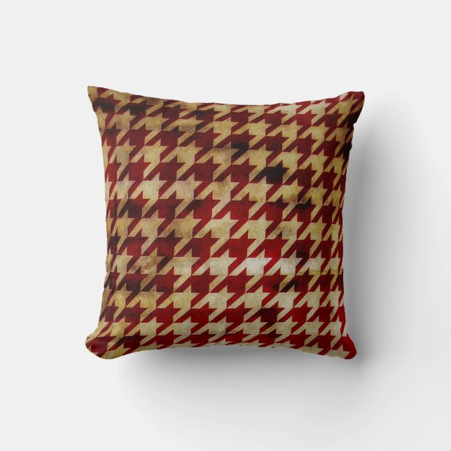  Houndstooth Kussen (Voorkant)