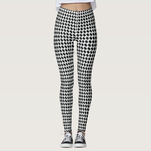 Houndstooth-Leggings Leggings (Voorkant)