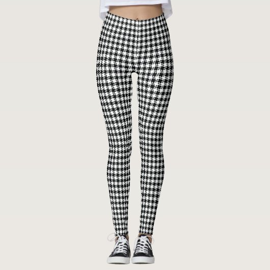 Houndstooth-Leggings Leggings (Voorkant)