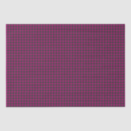 Houndstooth-Magenta Tissuepapier