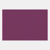 Houndstooth-Magental Inpakpapier Vel (Voorkant)