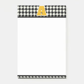 Houndstooth-monogram Post-it® Notes (Voorkant)