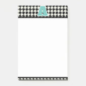 Houndstooth-monogram Post-it® Notes (Voorkant)