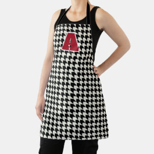 Houndstooth-monogram Schort