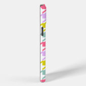 Houndstooth Multicolor + White Big Pattern Case-Mate iPhone Case (Achterkant / Rechts)