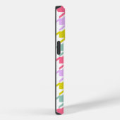 Houndstooth Multicolor + White Big Pattern Case-Mate iPhone Case (Achterkant / Rechts)