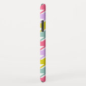 Houndstooth Multicolor + White Big Pattern Case-Mate iPhone Case (Achterkant/rechts)