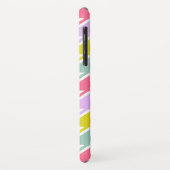 Houndstooth Multicolor + White Big Pattern Case-Mate iPhone Case (Achterkant/links)