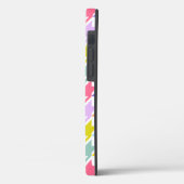 Houndstooth Multicolor + White Big Pattern Case-Mate iPhone Case (Achterkant / Links)