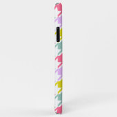 Houndstooth Multicolor + White Big Pattern Case-Mate iPhone Case (Achterkant/rechts)