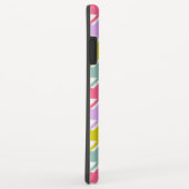 Houndstooth Multicolor + White Big Pattern Case-Mate iPhone Case (Achterkant/rechts)