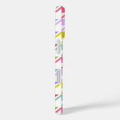 Houndstooth Multicolor + White Big Pattern Case-Mate iPhone Case (Achterkant / Rechts)