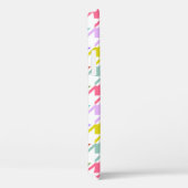 Houndstooth Multicolor + White Big Pattern Case-Mate iPhone Case (Achterkant / Rechts)