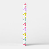 Houndstooth Multicolor + White Big Pattern Case-Mate iPhone Case (Achterkant / Rechts)