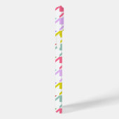 Houndstooth Multicolor + White Big Pattern Case-Mate iPhone Case (Achterkant / Rechts)