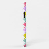 Houndstooth Multicolor + White Big Pattern Case-Mate iPhone Case (Achterkant/rechts)