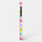 Houndstooth Multicolor + White Big Pattern Case-Mate iPhone Case (Achterkant/links)