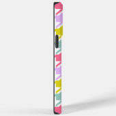 Houndstooth Multicolor + White Big Pattern Case-Mate iPhone Case (Achterkant / Rechts)
