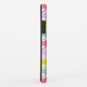 Houndstooth Multicolor + White Big Pattern Case-Mate iPhone Case (Achterkant/rechts)