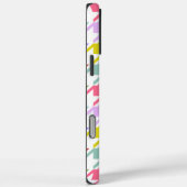 Houndstooth Multicolor + White Big Pattern Case-Mate iPhone Case (Achterkant / Rechts)