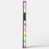 Houndstooth Multicolor + White Big Pattern Case-Mate iPhone Case (Achterkant / Rechts)