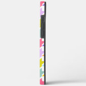 Houndstooth Multicolor + White Big Pattern Case-Mate iPhone Case (Achterkant / Links)