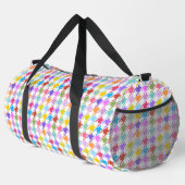 Houndstooth Multicolor+White Pattern Plunjezak (Rechterhoek)